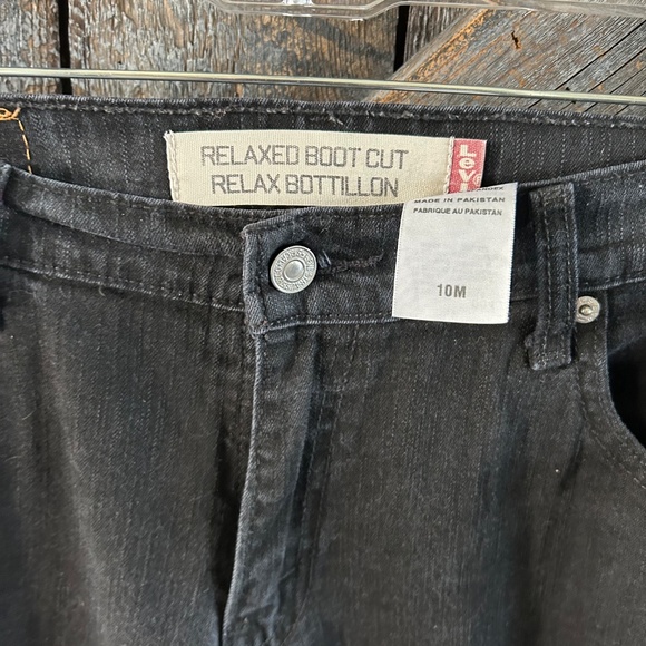 Women's Levi's Black Jeans - W32 x L29.5 - Picture 4 of 4